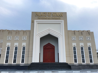 Oman Hussein Al Balushy Marriage Hall movable partition wall project